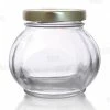 Budget ???? BarMan Faceted Round Glass Jar W/ Lid - 8 Oz ⌛