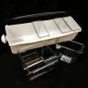 Coupon ???? BarMan Condiment Holder (4) 1-Quart (1) 2-Quart Fruit Trays - White ????