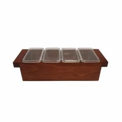 Discount ???? BarMan BarConic® Hazel Wood Condiment Holder - Size Options ✔️ -Bar Products Shop CH HAZELWOOD 4 700x700