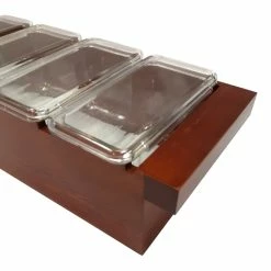 Discount ???? BarMan BarConic® Hazel Wood Condiment Holder - Size Options ✔️ -Bar Products Shop CH HAZELWOOD A 700x700