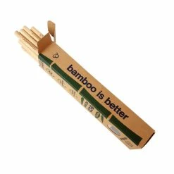 Promo ???? BarMan Bamboo Reusable Eco-Friendly Straws - 20 Pack ⌛ -Bar Products Shop STR ECO B20 BPC 1 700x700