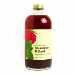 Flash Sale ⭐ BarMan Strawberry & Basil Mixer - 16 Ounce ⭐