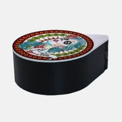 Best Pirce ???? BarMan ADD YOUR NAME - Custom Glass Rimmer Lid - Sugar Skull Girl ✨ -Bar Products Shop add your name salt rimmer lid sugar skull girl black 700x700