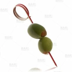Top 10 ???? BarMan Ring Bamboo Cocktail Picks - 100 Pack - Red ???? 7 Top 10 ???? BarMan Ring Bamboo Cocktail Picks - 100 Pack - Red ???? -Bar Products Shop bamboo cocktail pick circle red bpc 800 700x700