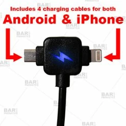 Hot Sale ???? BarMan BarConic® Bar Top Charging Station ???? -Bar Products Shop bar top charging station caddy iphone android bpc2 700x700