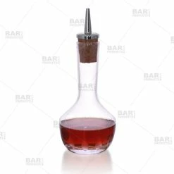 Flash Sale ⌛ BarMan BarConic® Bitters Bottle - Feather Etched Glass - 3oz ???? -Bar Products Shop barconic glass bitter bottle fetch 700x700