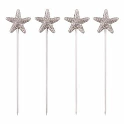 Bar Products Shop 16 Buy ???? BarMan Sea Star Cocktail Picks- Set Of 4 ????