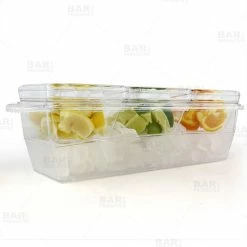 Coupon ⭐ BarMan Plastic Condiment And Garnish Caddy - 3 Inserts W/ Lids ???? -Bar Products Shop clear condiment caddy 3 ice bpc 1 700x700