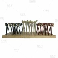 Promo ???? BarMan BarConic® Bamboo Cocktail Pick Display - 120 Hole ???? -Bar Products Shop cocktail pick display 120 bp 700x700