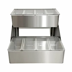 Coupon ???? BarMan BarConic® Stainless Steel Double Decker Condiment Holder - 8 Pint ???? 4 Coupon ???? BarMan BarConic® Stainless Steel Double Decker Condiment Holder - 8 Pint ???? - Image 4