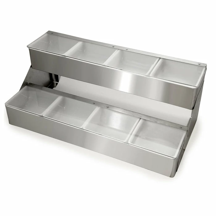 Cheapest ???? BarMan BarConic® Stainless Steel Double Decker Condiment Holder ???? 3 Cheapest ???? BarMan BarConic® Stainless Steel Double Decker Condiment Holder ???? - Image 3