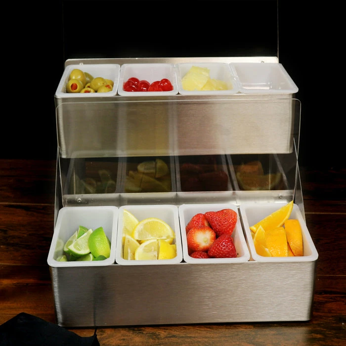 Coupon ???? BarMan BarConic® Stainless Steel Double Decker Condiment Holder - 8 Pint ???? 2 Coupon ???? BarMan BarConic® Stainless Steel Double Decker Condiment Holder - 8 Pint ???? - Image 2