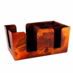 Buy ???? BarMan 6 Compartment Bar Caddy - Antique Copper ⌛