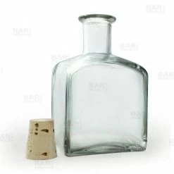Wholesale ???? BarMan Square Craft Bartending Bottle W/ Cork - Clear 7oz / 210ml ???? 8 Wholesale ???? BarMan Square Craft Bartending Bottle W/ Cork - Clear 7oz / 210ml ???? -Bar Products Shop craft bartending bottle w cork square bpc 1 1 700x700