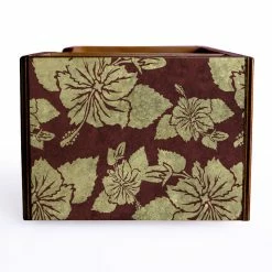 Best reviews of ???? BarMan Wooden Bar Caddy - Rustic Hibiscus - Maroon ???? -Bar Products Shop custom wood caddy HIB ERTH MAR SIDE 700x700