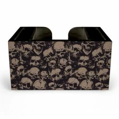 Bar Products Shop 32 Wholesale ???? BarMan Wooden Bar Caddy - Skulls ????