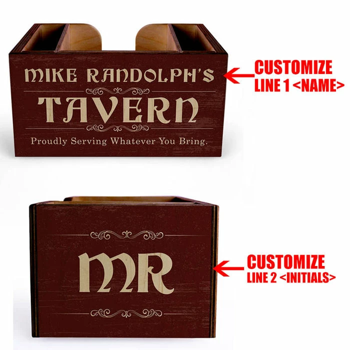 Cheapest ???? BarMan Customizable Wooden Bar Caddy - Tavern ???? 4 Cheapest ???? BarMan Customizable Wooden Bar Caddy - Tavern ???? - Image 4
