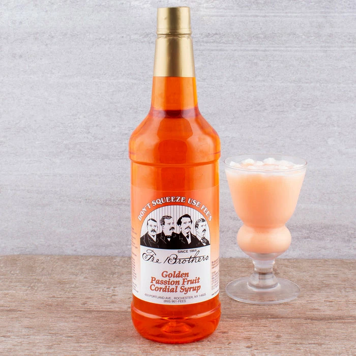 Hot Sale ???? BarMan Fee Brother's Passion Fruit Gold Syrup - 1 Quart ⭐ 2 Hot Sale ???? BarMan Fee Brother's Passion Fruit Gold Syrup - 1 Quart ⭐ - Image 2
