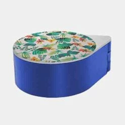 Brand new ???? BarMan Glass Rimmer Lid - Floral Pattern ???? -Bar Products Shop floral blue 700x700