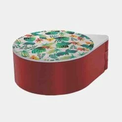 Brand new ???? BarMan Glass Rimmer Lid - Floral Pattern ???? -Bar Products Shop floral red 700x700