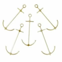 Top 10 ???? BarMan Anchor Cocktail Picks - Gold Plated - Set Of 6 ????