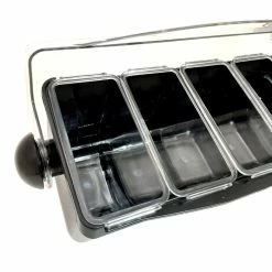 Cheapest ???? BarMan Condiment Holder (4) 1-Quart (1) 2-Quart Fruit Trays - Black ???? -Bar Products Shop holder black3 700x700