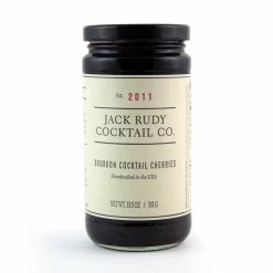 Promo ???? BarMan Jack Rudy Bourbon Cocktail Cherries - 13.5 Ounce Jar ????