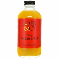 Flash Sale ???? BarMan Liber & Co Essential Cocktail Syrups - 9.5 Ounce Bottle ✨ -Bar Products Shop liber co fiery ginger syrup8 oz 700x700