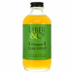 Flash Sale ???? BarMan Liber & Co Essential Cocktail Syrups - 9.5 Ounce Bottle ✨ -Bar Products Shop liber co pineapple gum syrup 8oz 700x700
