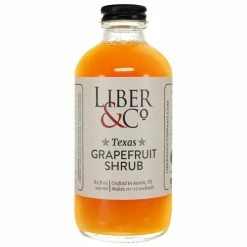 Flash Sale ???? BarMan Liber & Co Essential Cocktail Syrups - 9.5 Ounce Bottle ✨ -Bar Products Shop liber co texas grapefruit 8oz 700x700