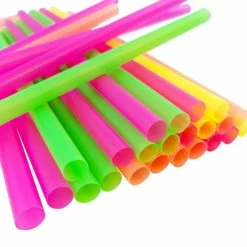 Best reviews of ???? BarMan BarConic® Mammoth Straws - Assorted Neon W/ Variable Lengths - Packs Of 200 ????