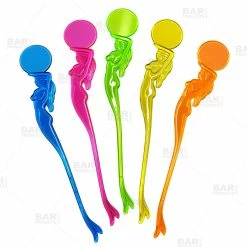 Cheap ???? BarMan BarConic® Drink Swizzle Stick – Mermaid Round Top ????