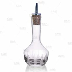 Flash Sale ⌛ BarMan BarConic® Bitters Bottle - Feather Etched Glass - 3oz ????