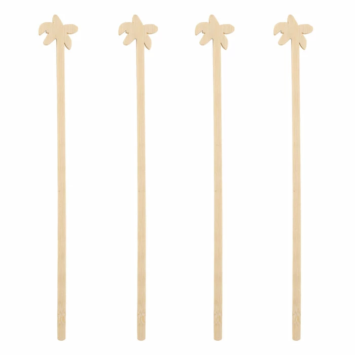 Budget ✔️ BarMan BarConic® Bamboo Palm Tree Swizzle Sticks - 100 Pack ???? 1 Budget ✔️ BarMan BarConic® Bamboo Palm Tree Swizzle Sticks - 100 Pack ????