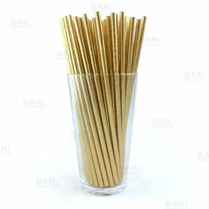 Best deal ❤️ BarMan BarConic® Eco-Friendly Paper Straws - Gold Metallic - Pack Of 100 ???? 1 Best deal ❤️ BarMan BarConic® Eco-Friendly Paper Straws - Gold Metallic - Pack Of 100 ????