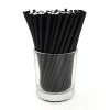 Wholesale ❤️ BarMan BarConic® Paper Straws - Eco Friendly - 5 3/4" Solid Black - 100 Pack ????