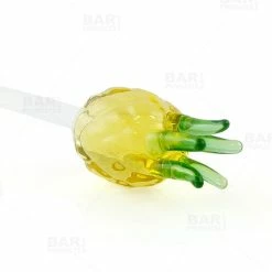 Flash Sale ???? BarMan Pineapple Glass Drink Stirrers - Set Of 6 ⭐ -Bar Products Shop pineapple glass stirrers bpc 4 700x700