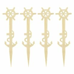 Bar Products Shop 24 Best deal ???? BarMan BarConic® Bamboo Sailor Cocktail Picks - 100 Pack ????