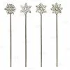 Deals ✔️ BarMan Snowflake Stirrers - Silver Plated - Pack Of 4 ????