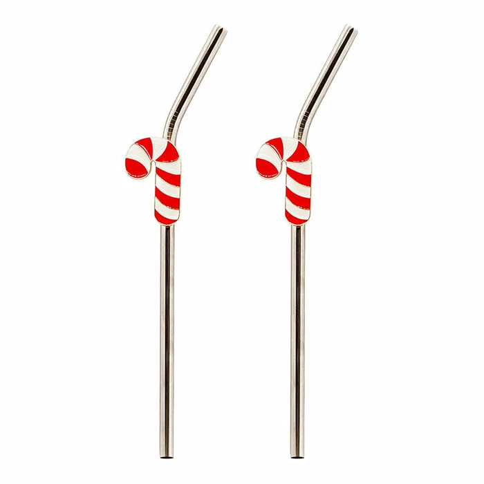 Buy ???? BarMan Stainless Steel Straws With Brush - ???? Candy Cane - Set Of 2 ???? 1 Buy ???? BarMan Stainless Steel Straws With Brush - ???? Candy Cane - Set Of 2 ????
