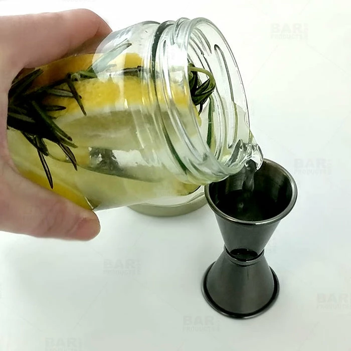 Outlet ???? BarMan Tall Craft Bartending Jar W/ Gold Lid - Clear 12 Oz ???? 5 Outlet ???? BarMan Tall Craft Bartending Jar W/ Gold Lid - Clear 12 Oz ???? - Image 5