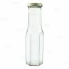 Best Pirce ???? BarMan Tall Hexagon Craft Bartending Jar W/ Gold Lid - Clear 8.5 Oz / 250ml ????