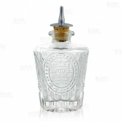 Top 10 ???? BarMan BarConic® Antique Bitters Bottle W/ Stainless Steel Dasher Cork - 4 Oz ????