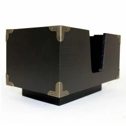 Best Pirce ✨ BarMan BarConic® Wooden Napkin Bar Caddy - 2 Pocket - Black ⌛ -Bar Products Shop wooden bar caddy 2 pocket bs 1 700x700