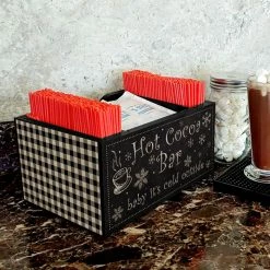 Bar Products Shop -Bar Products Shop wooden caddy organizer hot cocoa bar scene 700x700