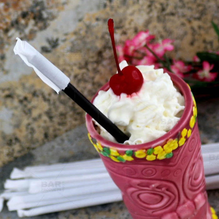 Buy ???? BarMan BarConic® "Eco-Friendly" Wrapped Paper Straws - 7 3/4" Solid Black - Packs Of 100 ???? 3 Buy ???? BarMan BarConic® "Eco-Friendly" Wrapped Paper Straws - 7 3/4" Solid Black - Packs Of 100 ???? - Image 3