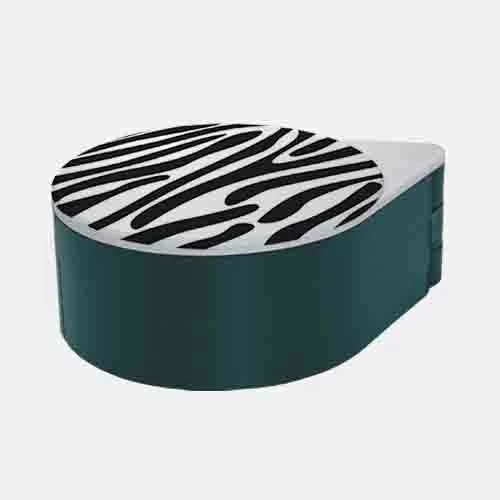 Promo ???? BarMan Glass Rimmer Lid - Zebra Pattern ???? 3 Promo ???? BarMan Glass Rimmer Lid - Zebra Pattern ???? - Image 3